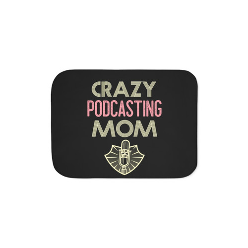 Soft and Cozy Sherpa Blanket for True Crime Podcast Lovers