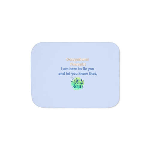 Occupational Therapist Sherpa Blanket for Special Needs