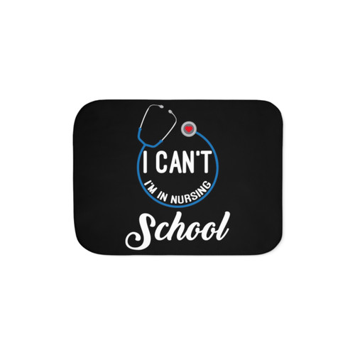 Nursing Student Sherpa Blanket