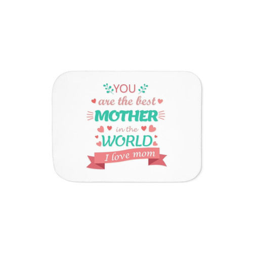 Mothers Day Sherpa Blanket for Mom