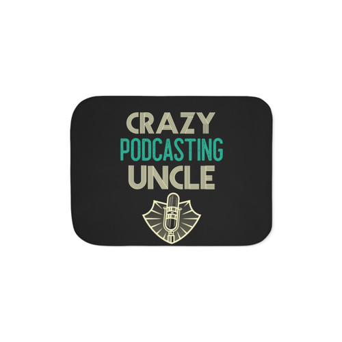 Cozy Sherpa Blanket for True Crime Podcast Enthusiasts