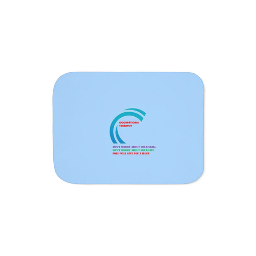 Occupational Therapist Sherpa Blanket