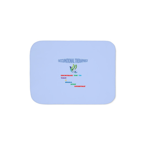 Occupational Therapist Sherpa Blanket