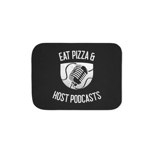 Cozy Sherpa Blanket for True Crime Podcast Fans