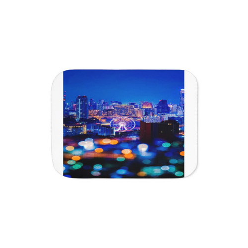 Sherpa Blanket with Firefighter Design