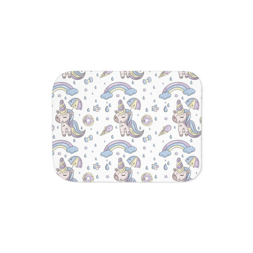 Adorable Animal Print Sherpa Blanket