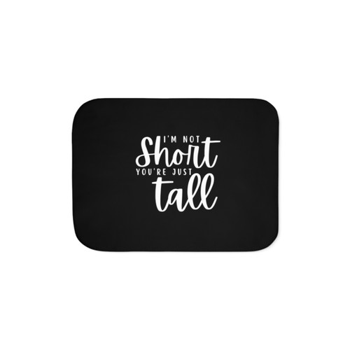 Cozy Sherpa Blanket for the Not-So-Short