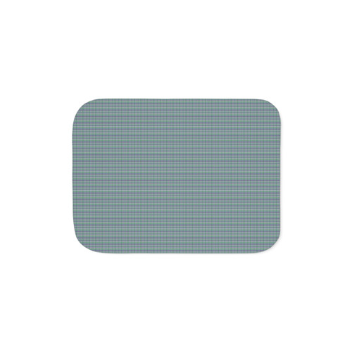 Scottish Tartan Pattern Sherpa Blanket