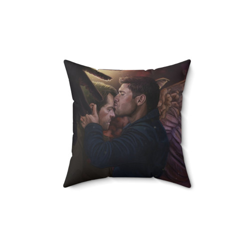 Supernatural Destiel Artwork Pillow