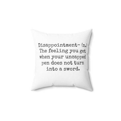 Percy Jackson Disappointment Pillow