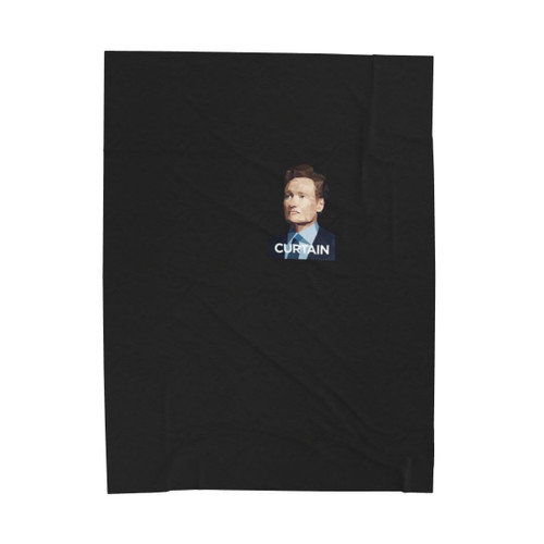 Curtain O'Brien Velveteen Plush Blanket