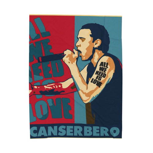 Essence Canserbero Hope Style Velveteen Plush Blanket
