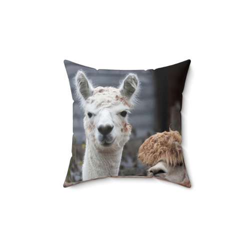 Curious Alpaca Plush Pillow for Home Decor