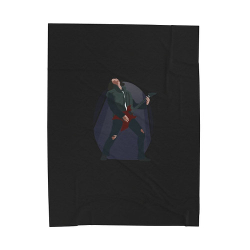 Stranger Things Eddie Munson Plush Velveteen Blanket