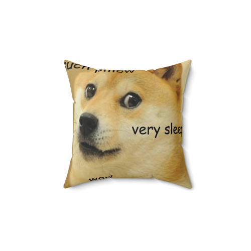 Doge Meme Pillow for Restful Sleep