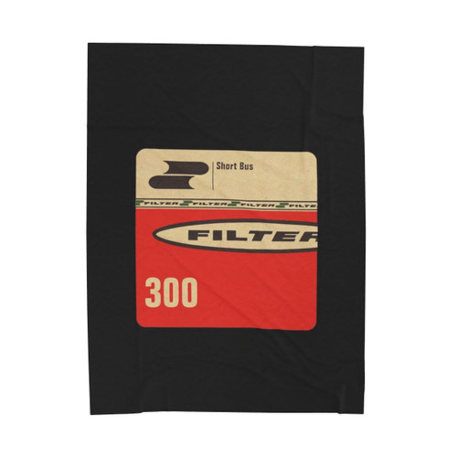 Filter Short Bus Velveteen Plush Blanket