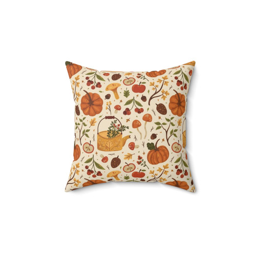 Cozy Autumn Dreaming Pillow