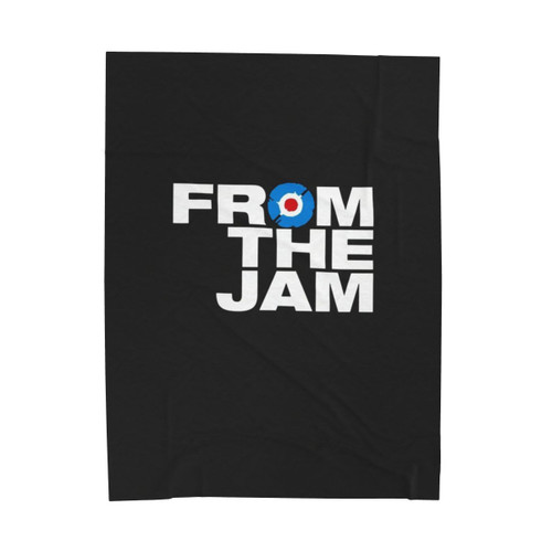From The Jam Velveteen Plush Blanket