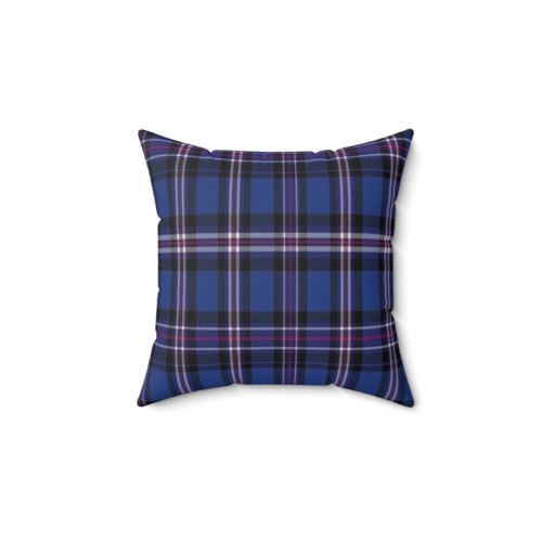 Gers Tartan Pillow - Cozy Scottish Football Decor