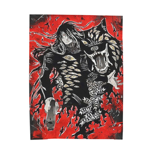 Hellsing Alucard Velveteen Plush Blanket