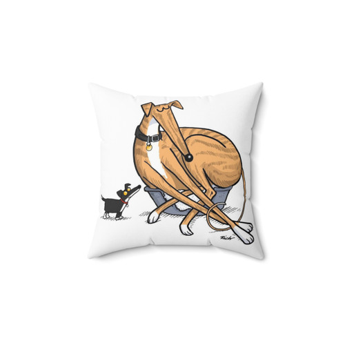 Perfect Fit Pillow for Greyhound, Lurcher, and Whippet Dogs