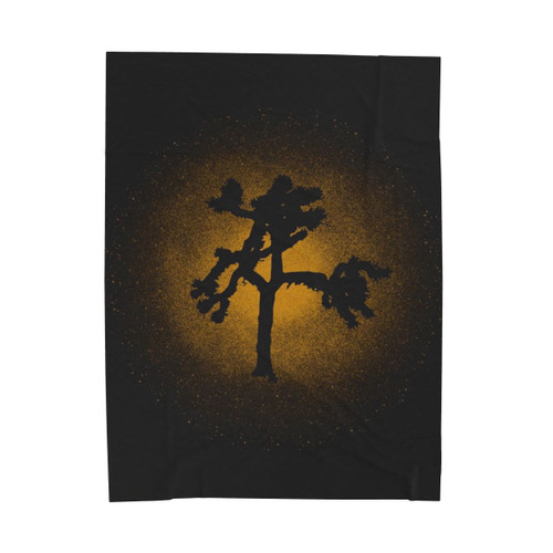 U2 Joshua Tree 30th Anniversary Velveteen Plush Blanket