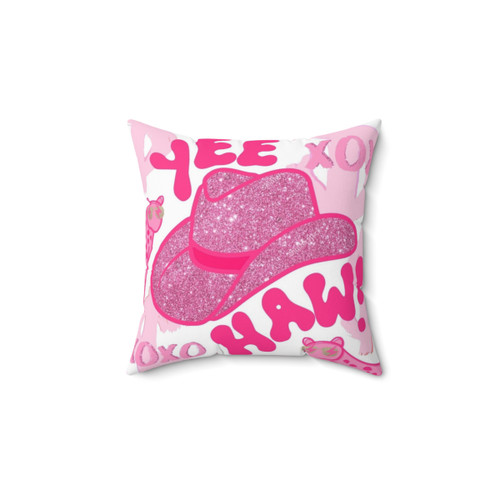 Preppy Cowgirl Yeehaw! Pillow