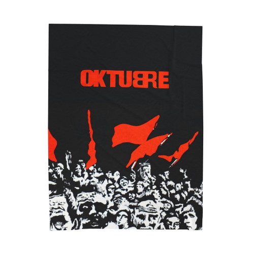 Oktubre Velveteen Plush Blanket