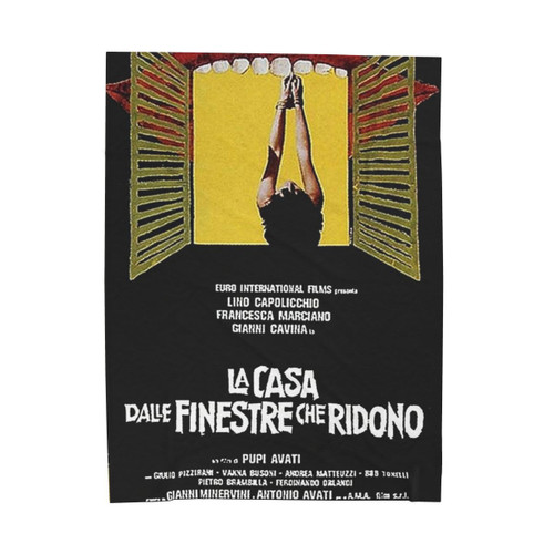 Velveteen Plush Blanket - The House with Laughing Windows