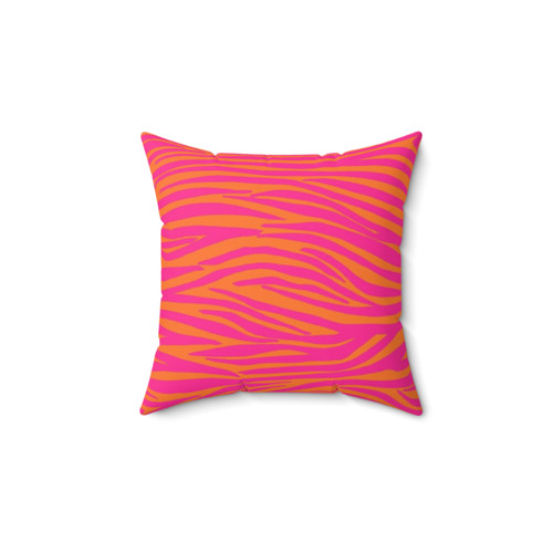 Zebra stripes decorative throw pillow
