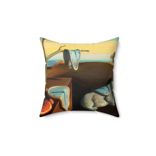 Surreal Persistence of Memory Pillow