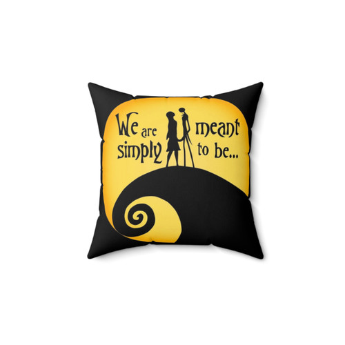The Nightmare Before Christmas Jack and Sally Decorative Pillow