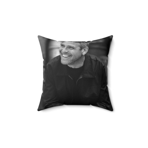 Large George Clooney Decorative Pillow