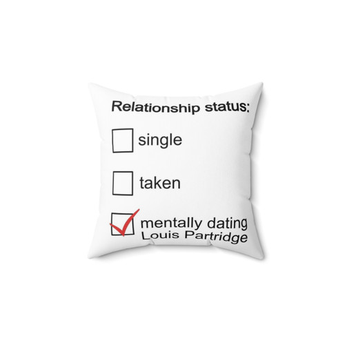 Mentally Dating Louis Partridge Pillow