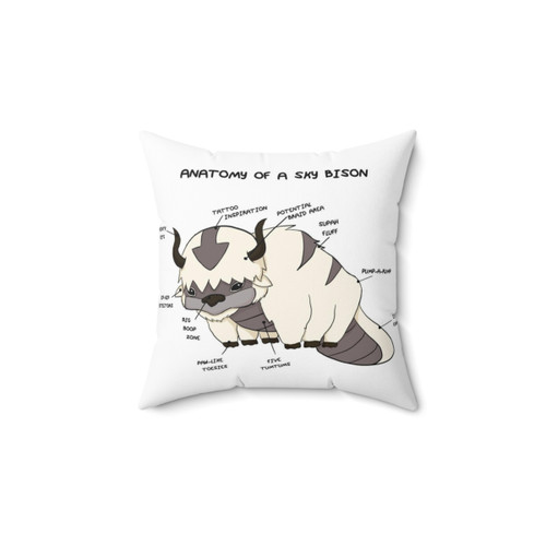 Sky Bison Anatomy Pillow - Avatar the Last Airbender