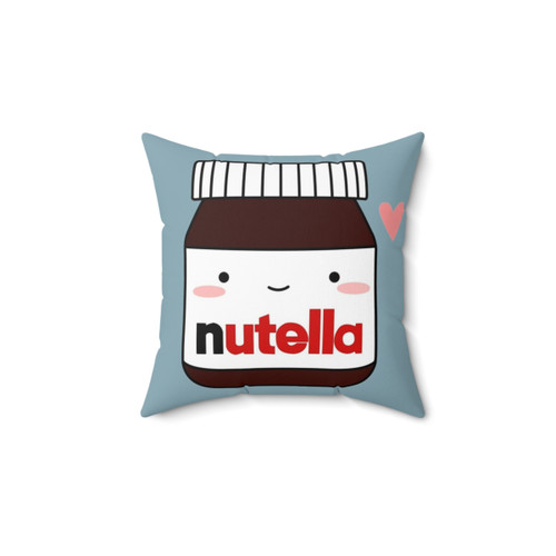 Cute Nutella Jar Shaped Decorative Pillow