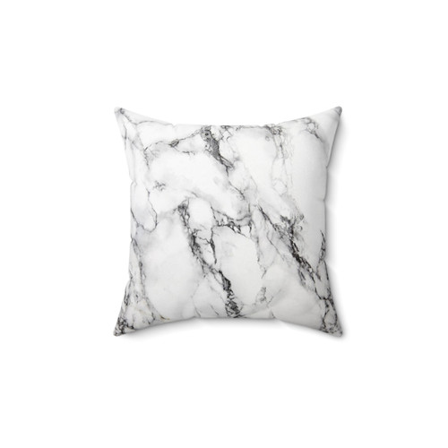 Marble Print Decorative Pillow