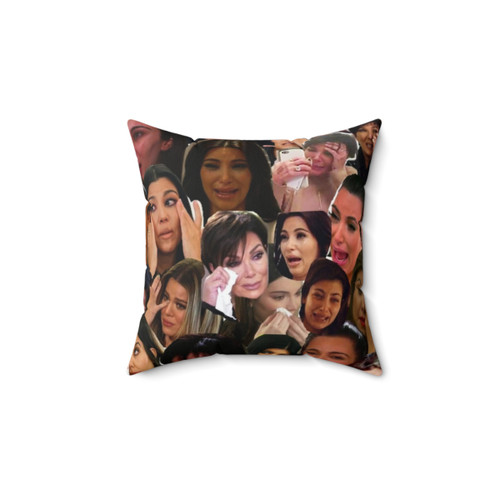 Kardashian Collage Decorative Throw Pillow