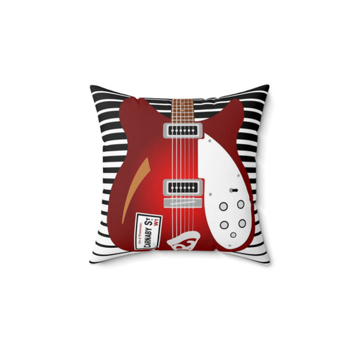 Rickenbackers Inspired Decorative Pillow