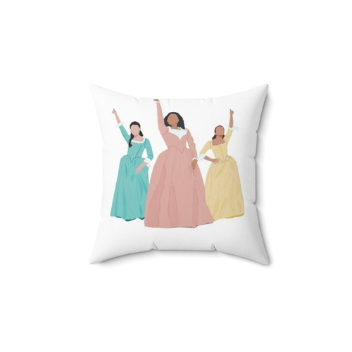 Schuyler Sisters Broadway Musical Pillow
