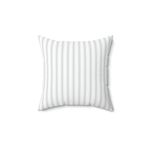 Farmhouse Ticking Stripe Pillow
