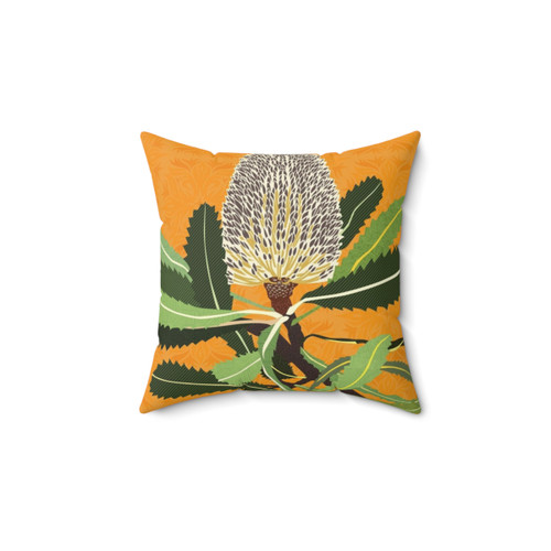 Banksia Flower Decorative Pillow