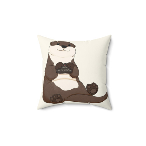 Cute Otter Pillow for Kawaii Aesthetic