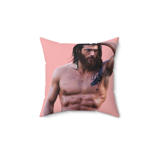 Can Yaman Themed Decorative Pillow for Fans