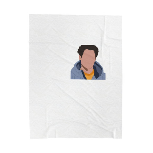 Simon from Young Royals Velveteen Plush Blanket