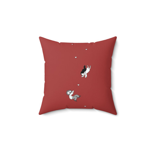 Falling For You Pillow - Catana Comics Couple Decor