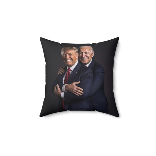 Trump and Biden Cuddle Pillow