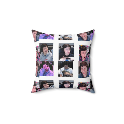 GeorgeNotFound Dream SMP Themed Throw Pillow