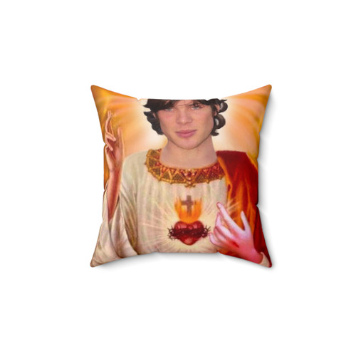 Cillian Murphy Throw Pillow - Funny Celebrity Decor