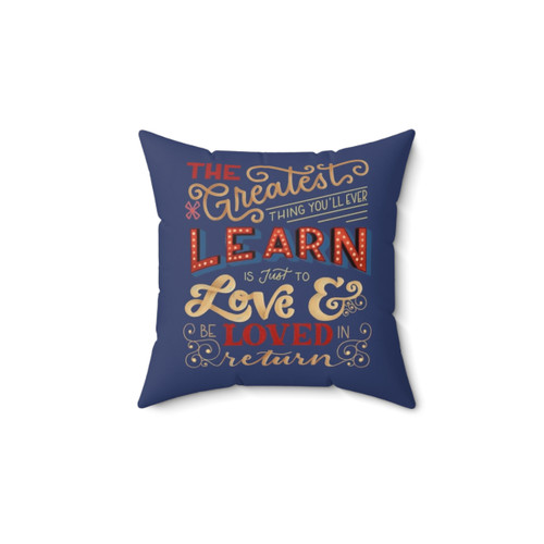 Broadway Themed Decorative Pillow